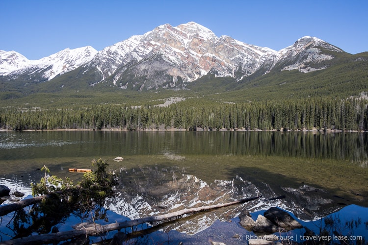 travelyesplease.com | Pyramid and Patricia Lakes, Jasper National Park