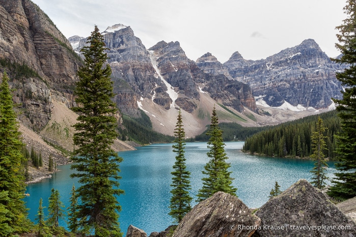travelyesplease.com | The Lake With the Twenty Dollar View- Moraine Lake, Banff National Park