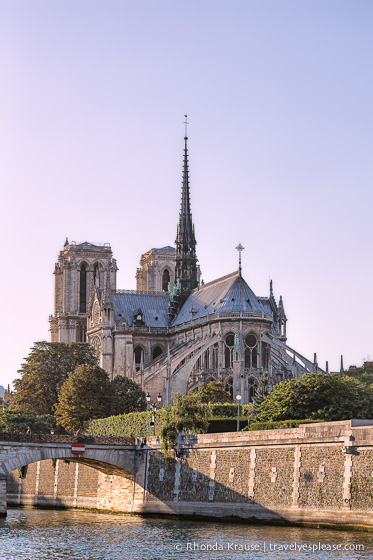 Notre-Dame Cathedral, a must see during 4 days in Paris.