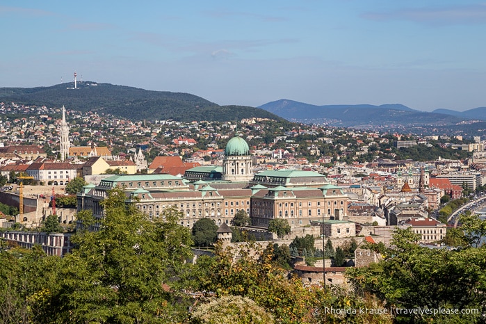 travelyesplease.com | Gellért Hill and the Citadella, Budapest