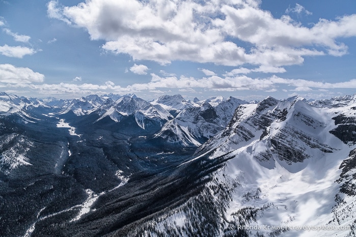 travelyesplease.com | Canmore Helicopter Tour- Sightseeing in Alberta's Rocky Mountains