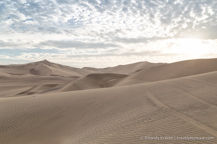 travelyesplease.com | Sandboarding in Huacachina, Peru