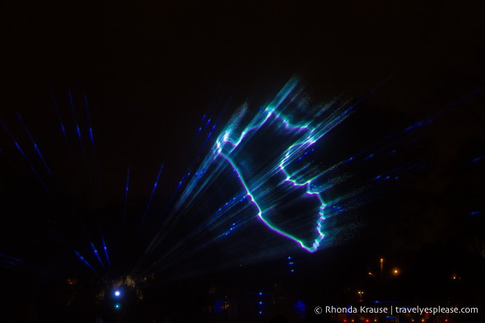Visiting the Magic Water Circuit in Lima- A Night of Fountains, Colour and Lights