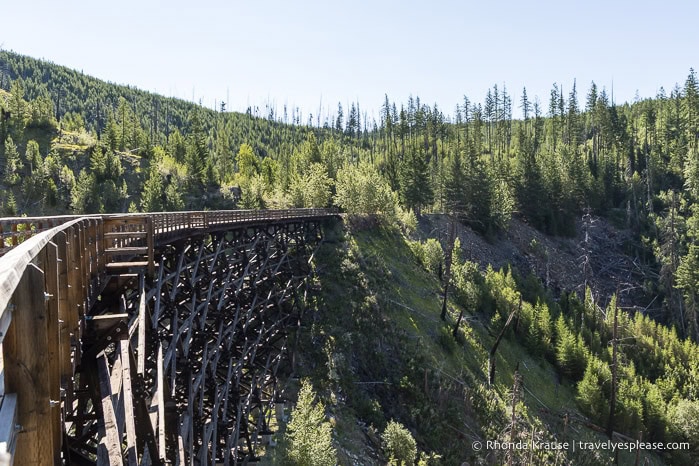Trestle bridge.